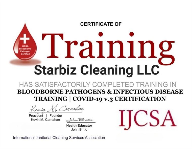 Bloodborne Pathogens & Infectious Disease / COVID-19 certification