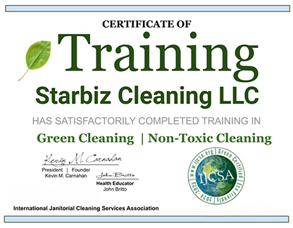 Green Cleaning Certification