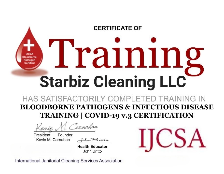 Bloodborne Pathogens Infectious Disease certificate